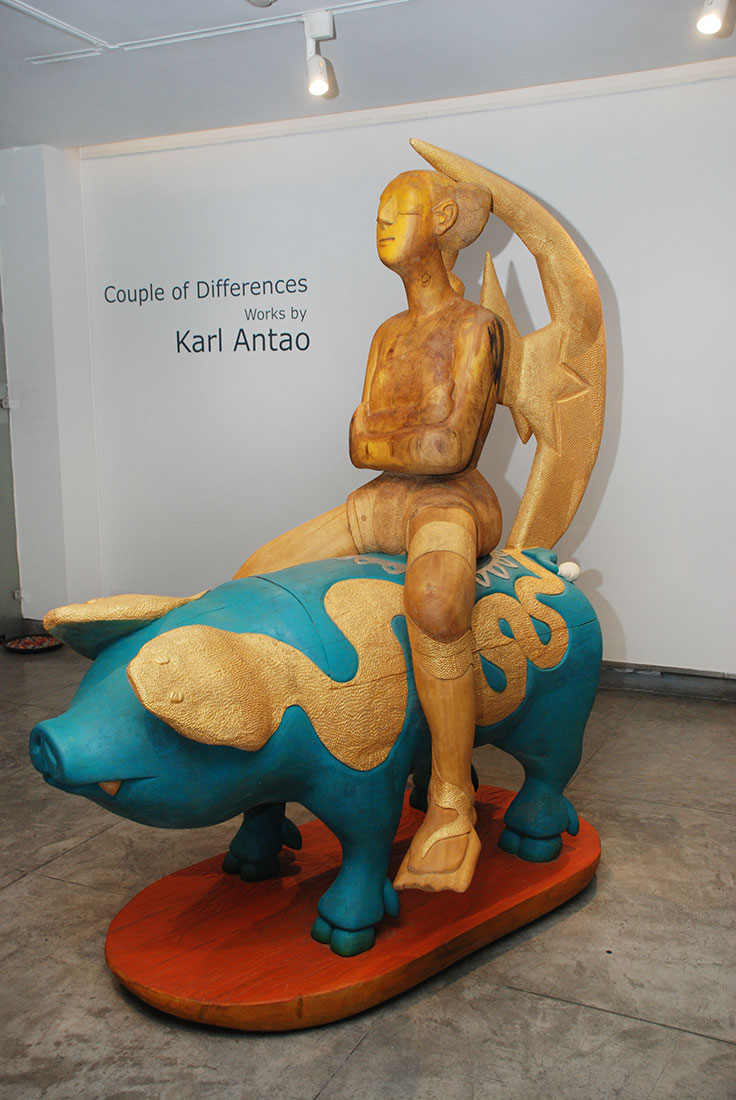 Installation of show by Karl Antao